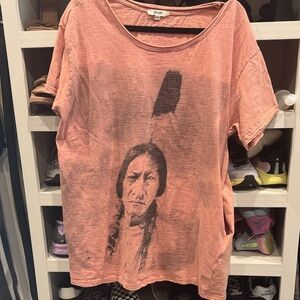 Blue velvet graphic tee